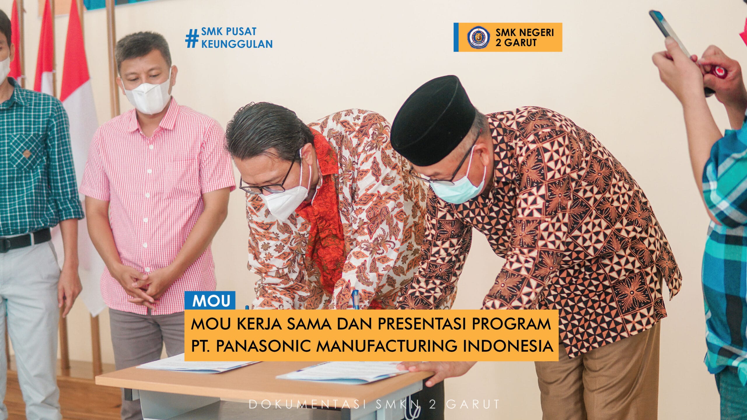 MoU Kerja Sama & Presentasi Program bersama PT. PANASONIC MANUFACTURING INDONESIA